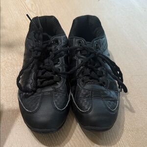 Chassé Black Lace-Up Cheer shoes